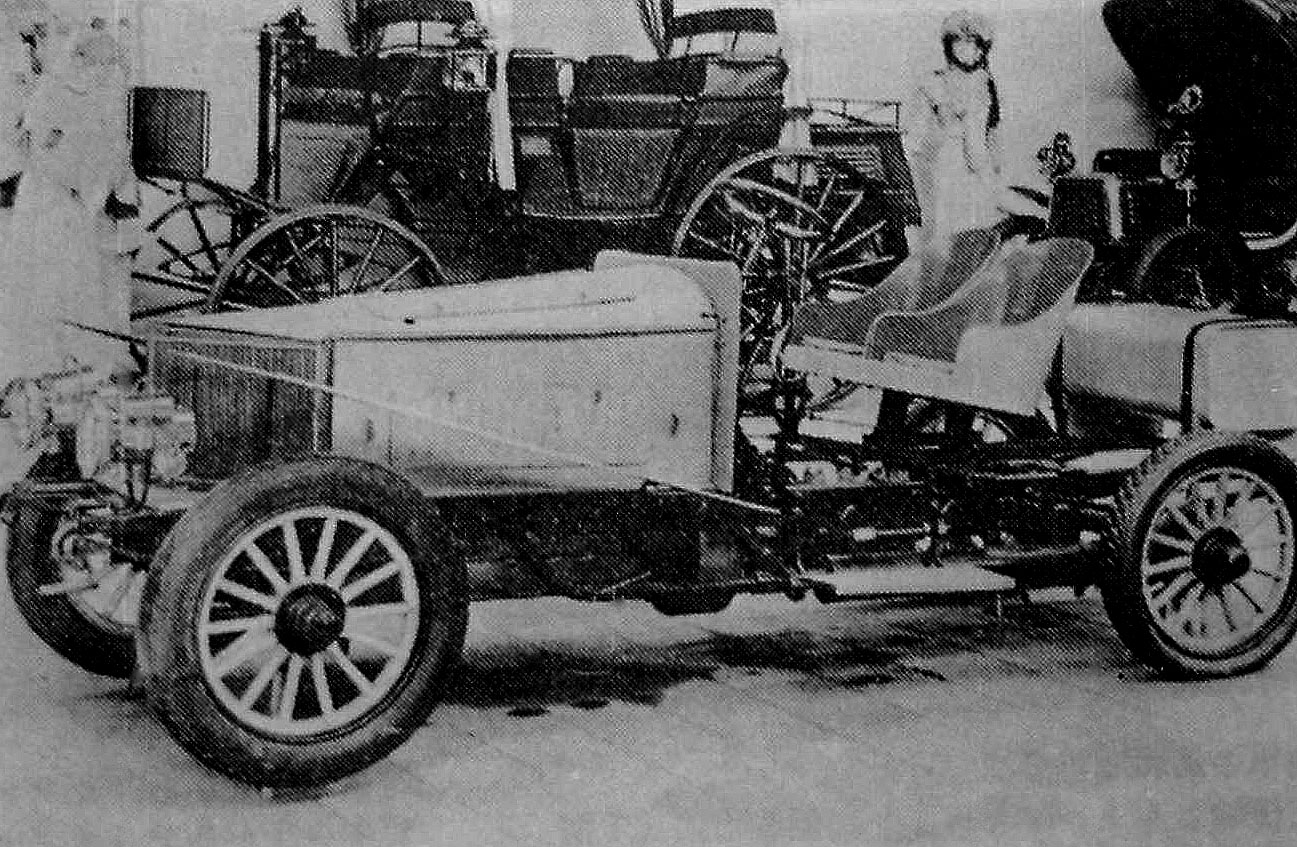 世界初の四輪駆動車 スパイカー 車屋四六