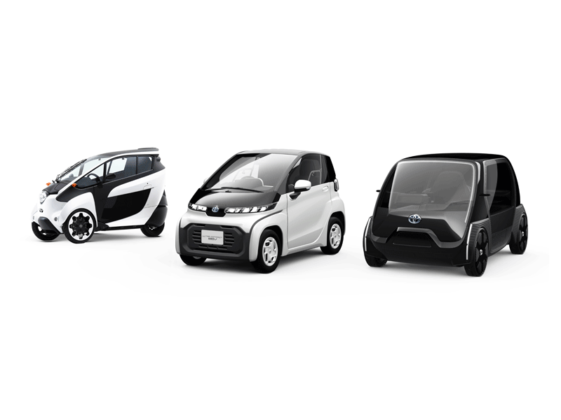 トヨタ 東京モーターショー Future Expoに年冬頃発売予定の 超小型ev を出展