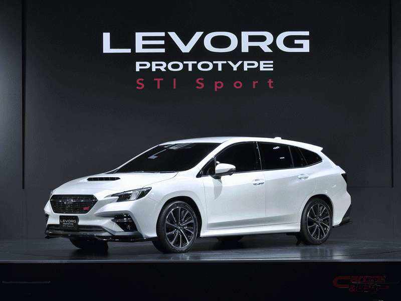スバル 東京オートサロンで新型 レヴォーグ プロトタイプ Sti Sport を初公開