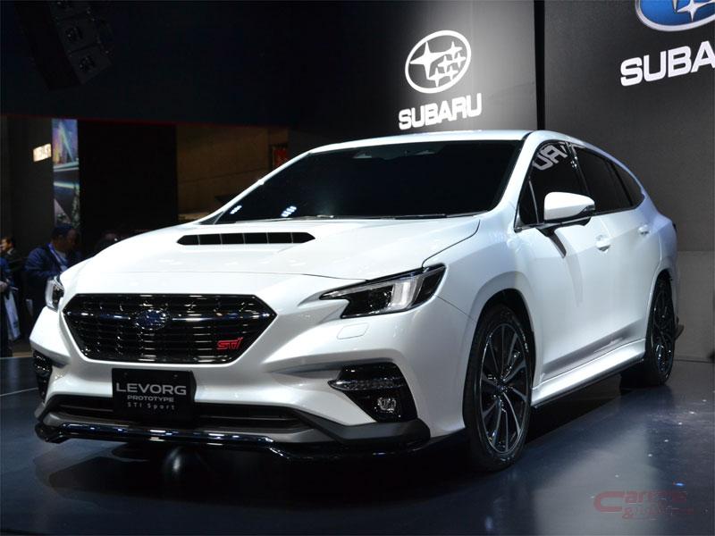 東京オートサロン スバル 新型レヴォーグ プロトタイプsti Sportを披露 東京オートサロン スバル 新型レヴォーグ プロトタイプsti Sportを披露