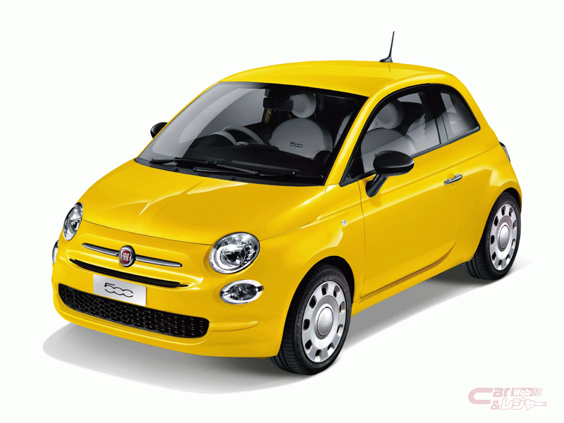 フィアット イエローのボディカラーを採用した限定車 500 500c ミモザ を発売 フィアット イエローのボディカラーを採用した限定車 500 500c ミモザ を発売