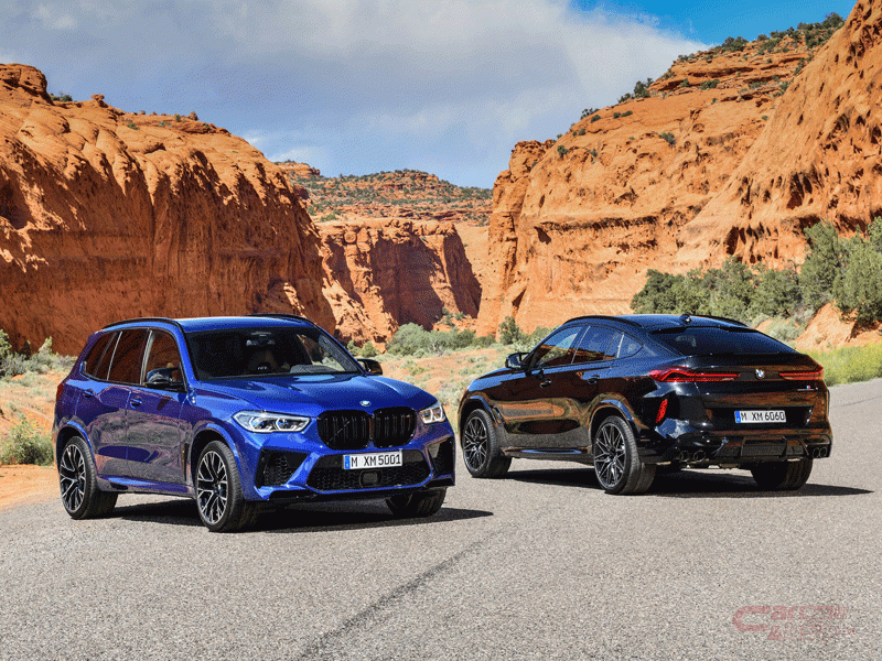 BMW、新型「X5 M/X6 M」を発表 -