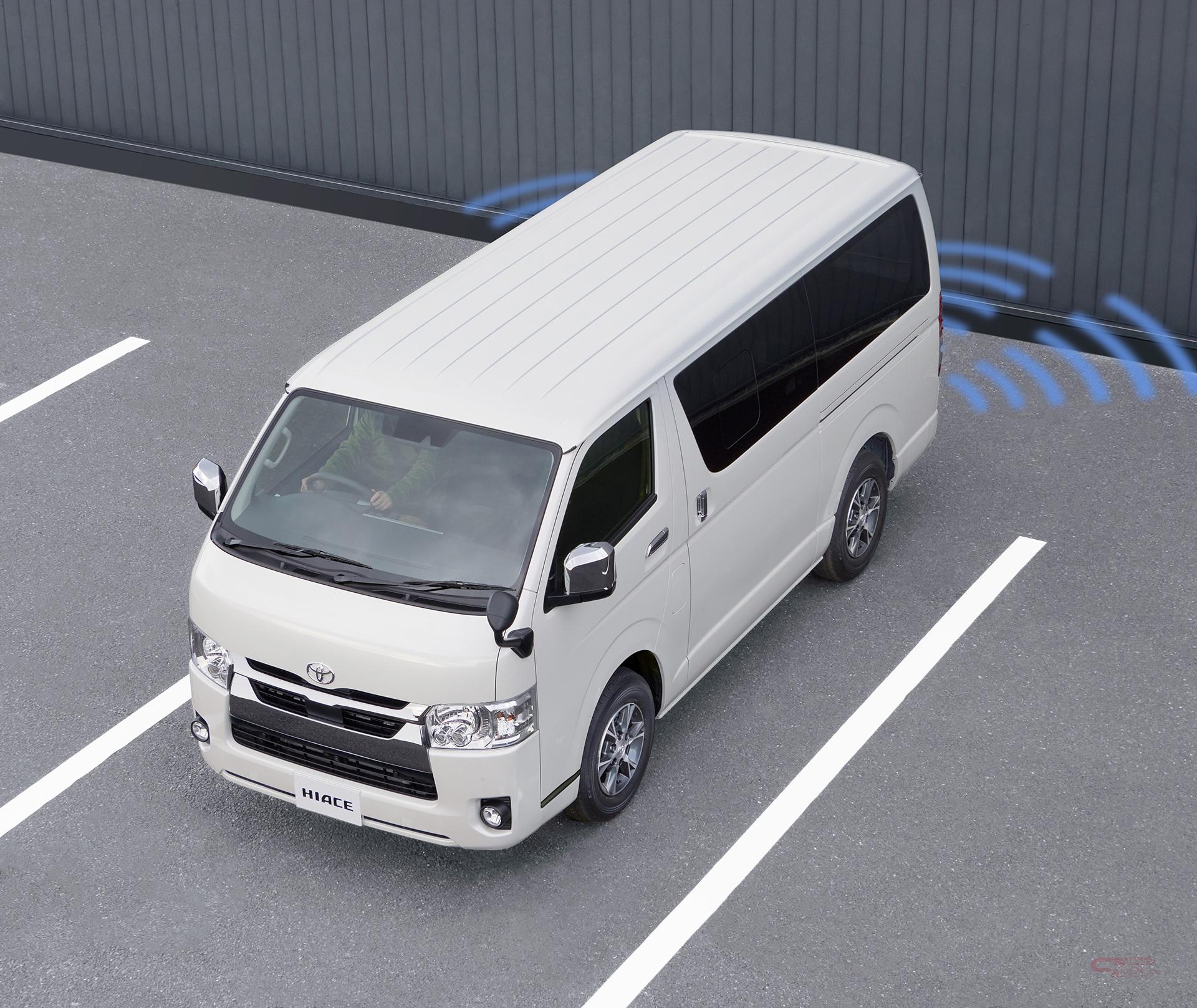 トヨタ ハイエースの一部改良を実施 安全装備を強化 トヨタ ハイエースの一部改良を実施 安全装備を強化