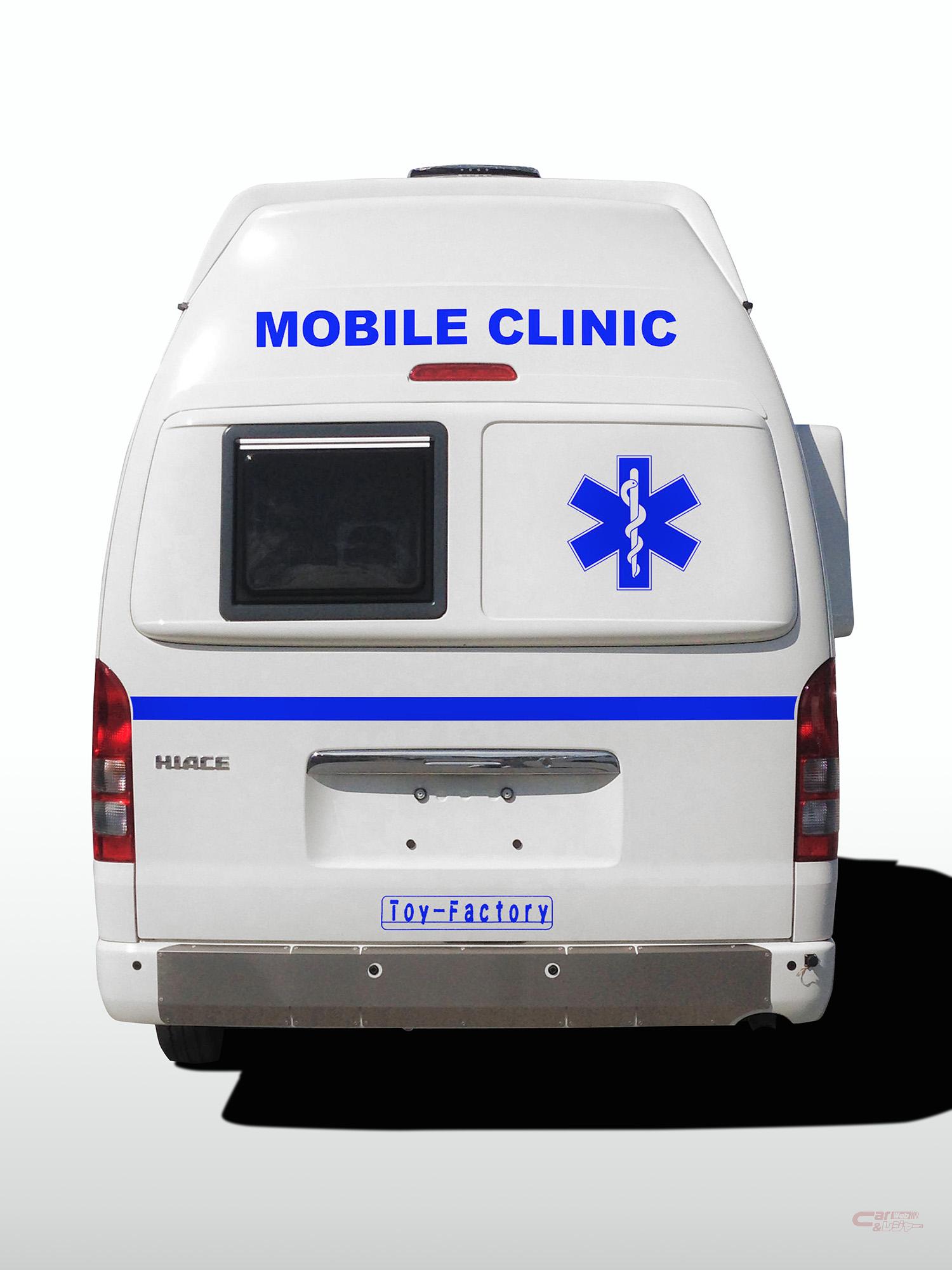 トイファクトリーインターナショナル 新型コロナウイルス感染に適応する遠隔医療車を発表 トイファクトリーインターナショナル 新型コロナウイルス感染に適応する遠隔医療車を発表