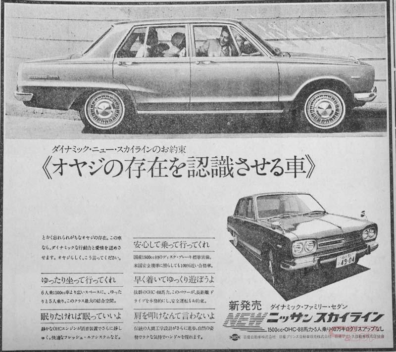 日産・3代目スカイライン(C10型)試乗記 【アーカイブ】