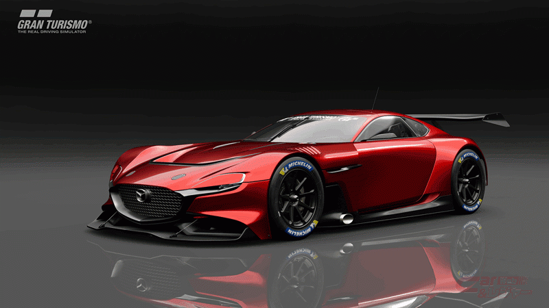 マツダ バーチャルレースカー Mazda Rx Vision Gt3 Concept をゲーム上でのオンライン提供開始