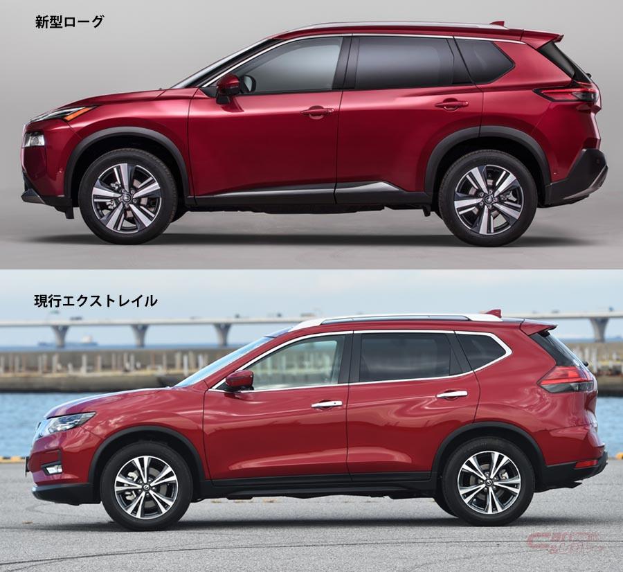 日産 北米で新型 ローグ を発表 現行エクストレイルと比較してみた