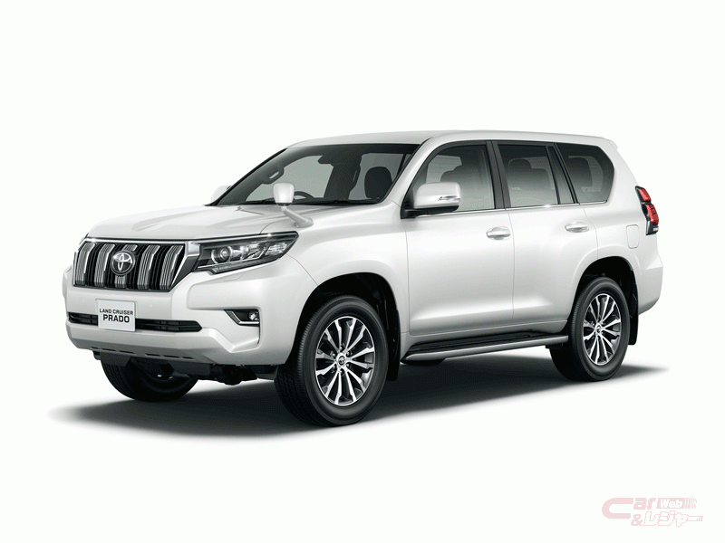 トヨタ ランドクルーザープラド を一部改良 あわせて特別仕様車 Tx Lパッケージ Black Edition を設定