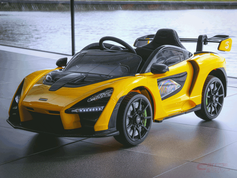 マクラーレン オートモーティブ 子供向けスーパーカー乗用玩具 Mclaren Senna ライドオン を発表