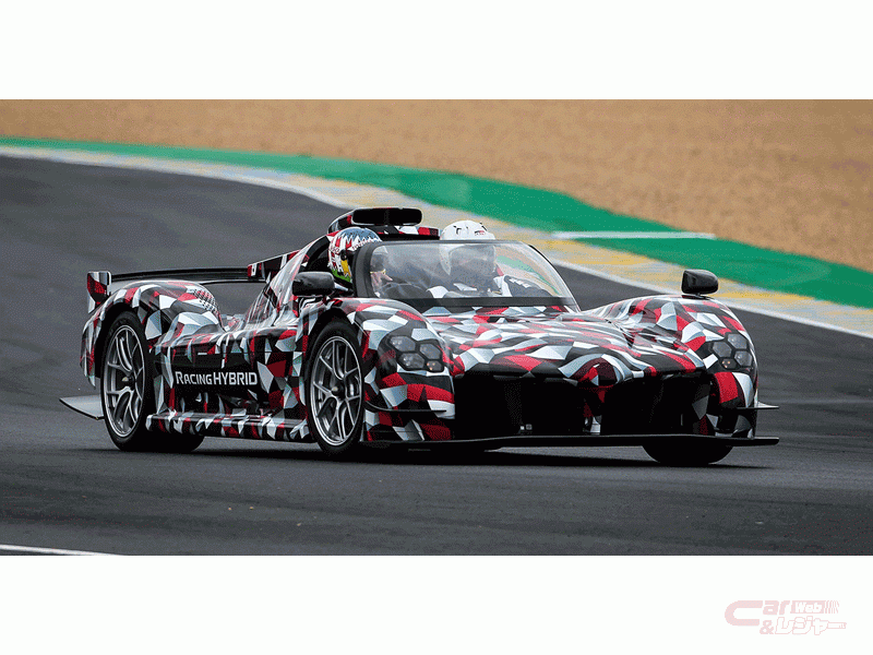 TOYOTA GAZOO Racing、開発中のハイパーカー「GR Super Sport(仮称)」をサルト・サーキットで初走行
