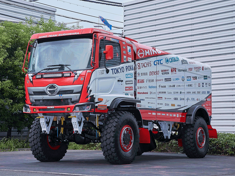 日野自動車 ダカール ラリー21に 日野チームスガワラ で参戦