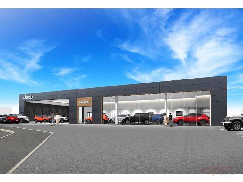 Fcaジャパン 株式会社サンヨー自動車とディーラー契約を締結 ジープ長崎 を2021年2月に新築オープン