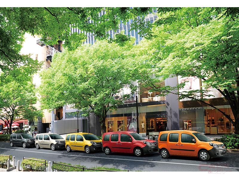 ルノー 限定車 カングー パナシェ を発売 5色のボディカラーを設定 ルノー 限定車 カングー パナシェ を発売 5色のボディカラーを設定