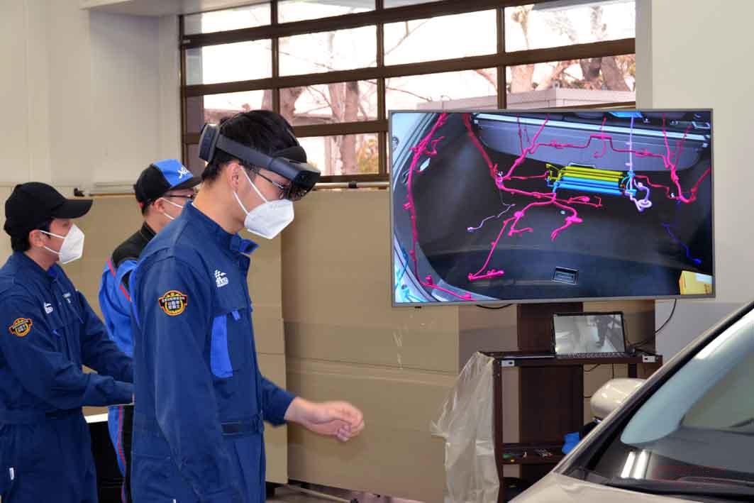 ウエインズグループ 東京工科自動車大学校生向けに新技術講習を実施 ウエインズグループ 東京工科自動車大学校生向けに新技術講習を実施