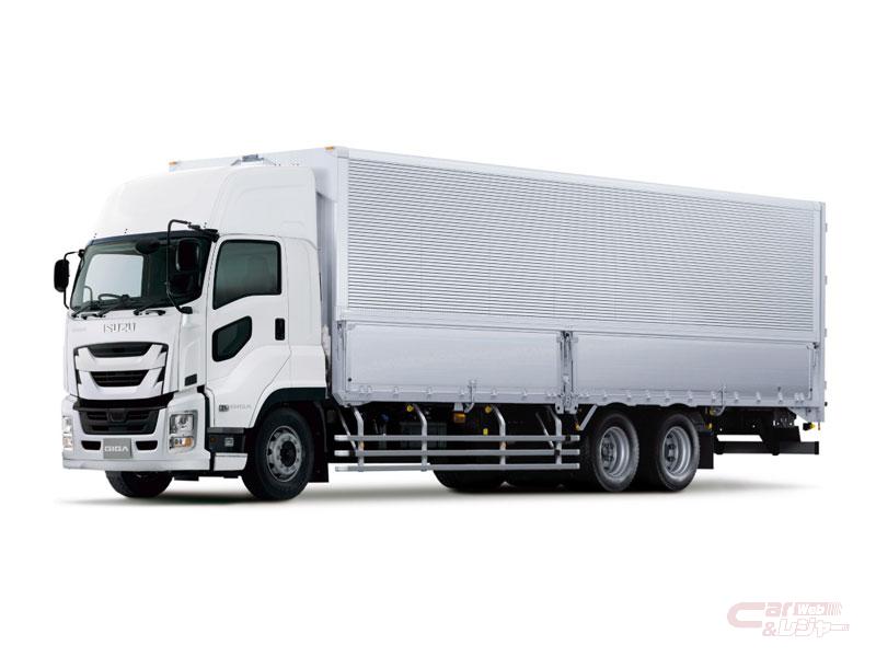 いすゞ 大型トラック ギガ を一部改良 国内トラック初のドライバー異常時対応システム Edss を採用