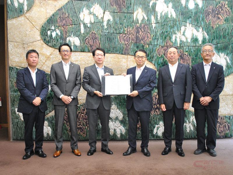 三菱自動車 愛知県と災害時協力協定を締結