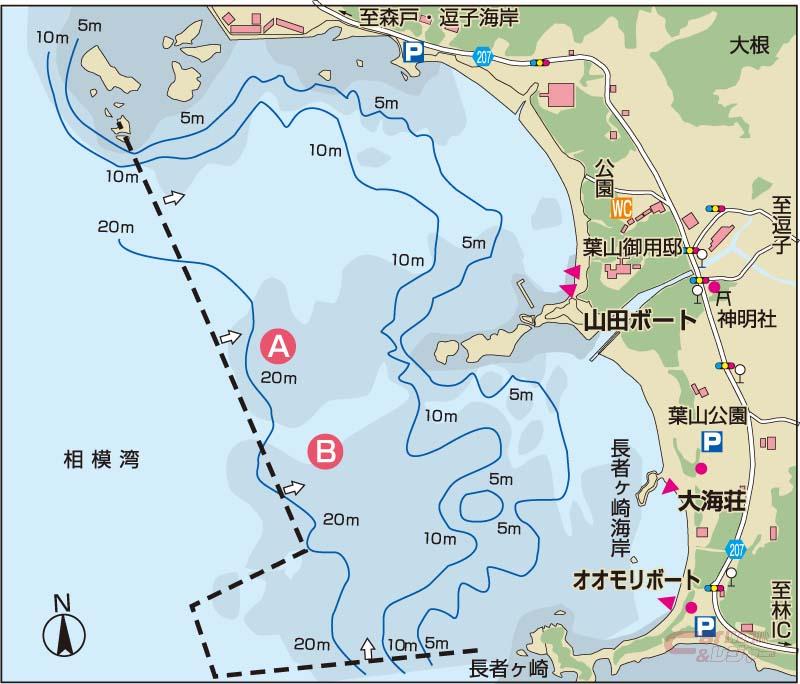 気軽にボートフィッシング カワハギの好ポイント 長者ヶ崎海岸 神奈川県 気軽にボートフィッシング カワハギの好ポイント 長者ヶ崎海岸 神奈川県