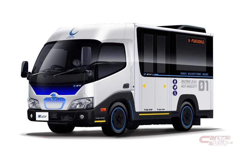 日野自動車、“人とくるまのテクノロジー展 2025”で「日野デュトロ Z EV